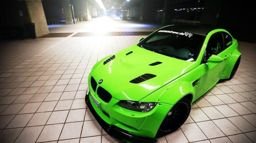 BMW e92 Green