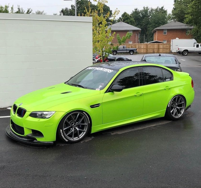 BMW m3 Green