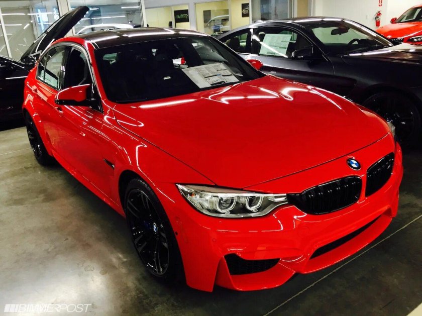 BMW f80 Ferrari Red