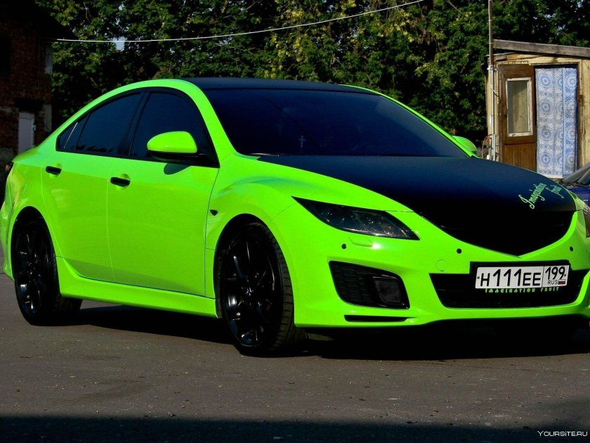 Mazda 6 GH салатовая