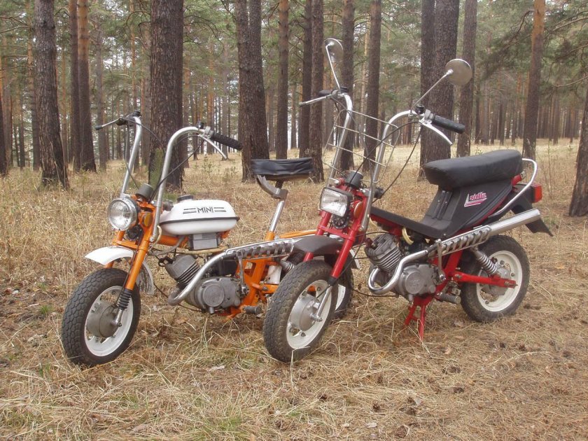 Мини мокик Карпаты