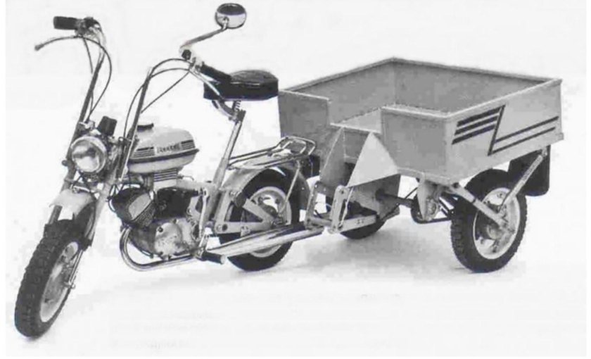 Грузовой мопед ЗИД 50