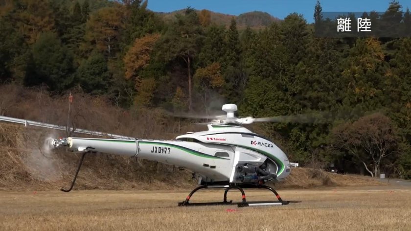 Однороторный дрон – беспилотный вертолет