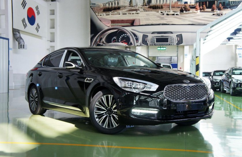 Kia Quoris в Корее