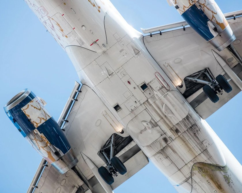 Airbus a320 снизу