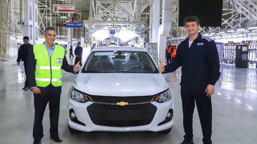 Chevrolet Onix 2022 Узбекистан