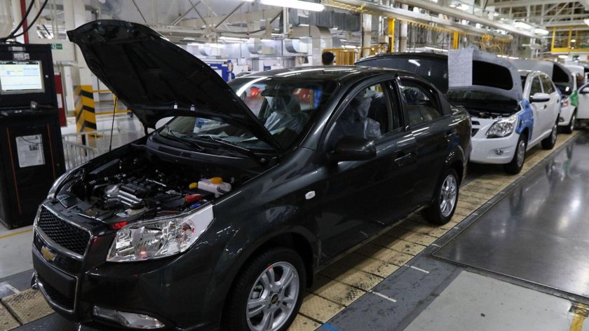 Завод UZAUTO Motors в Узбекистане