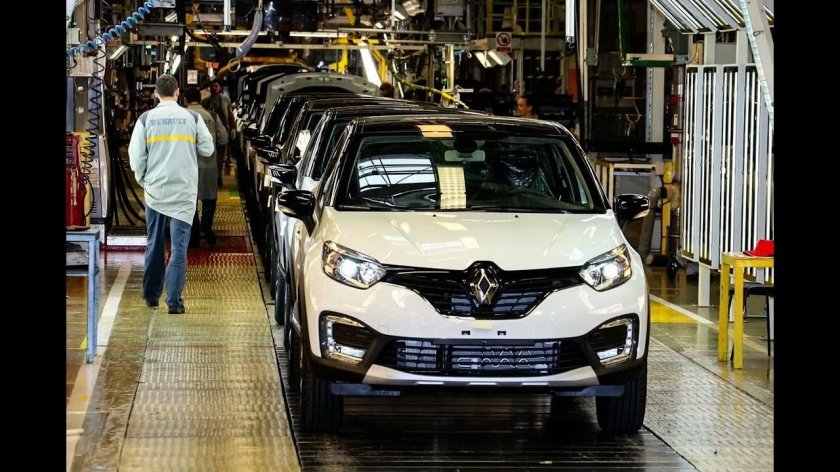 Завод Renault во Франции