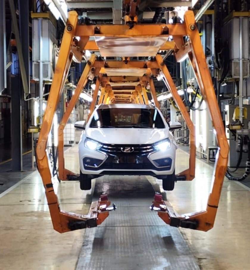 Конвейерная линия АВТОВАЗ