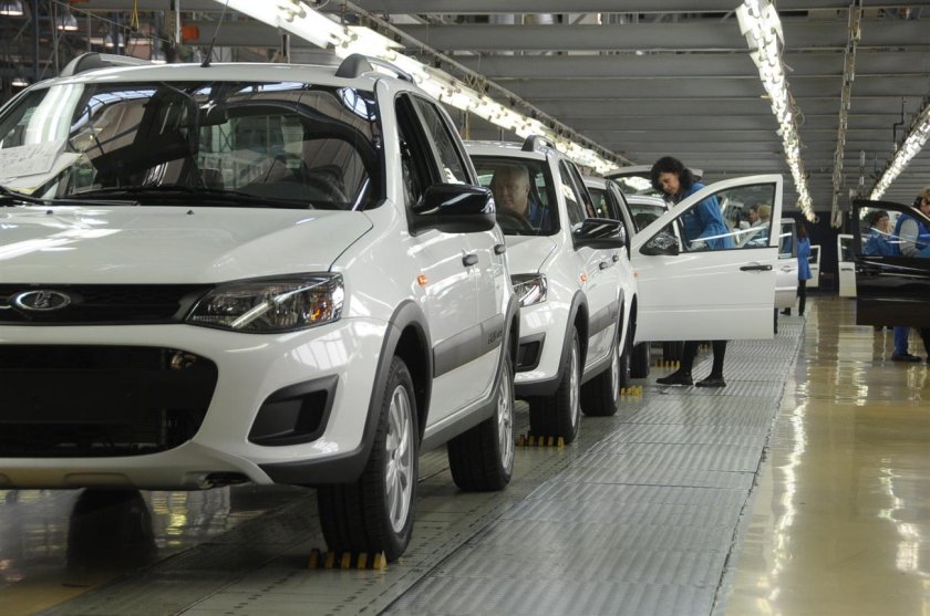 АВТОВАЗ конвейер