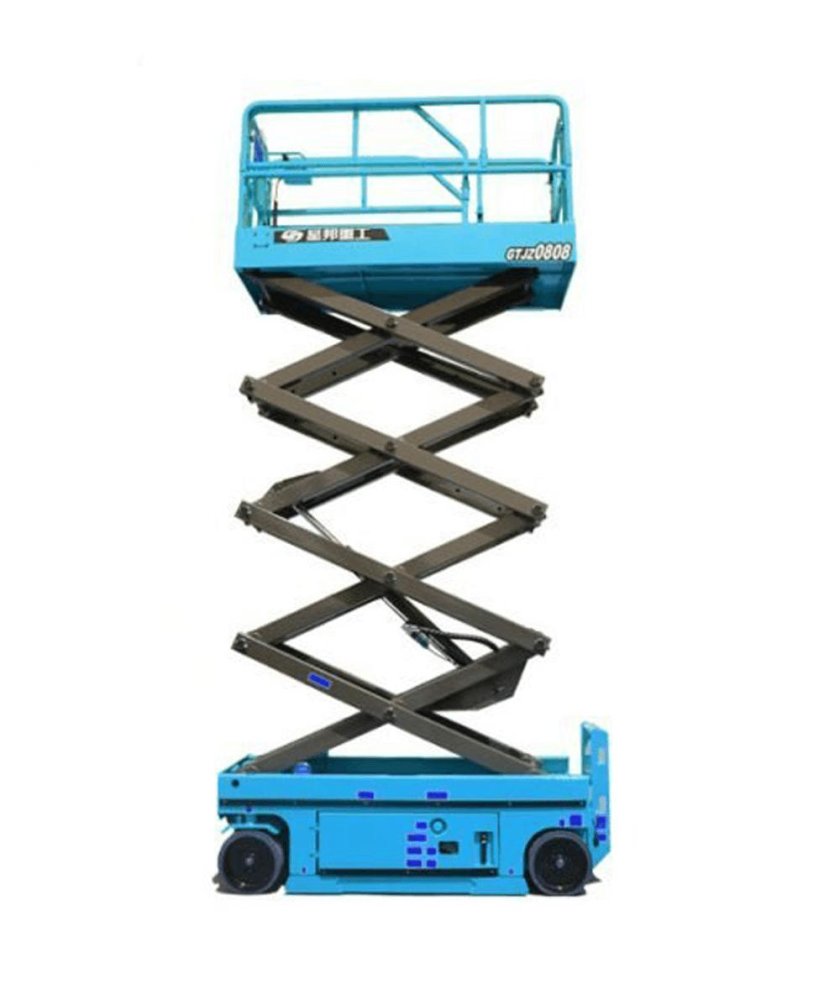 Самоходный ножничный подъемник skyer pl1435