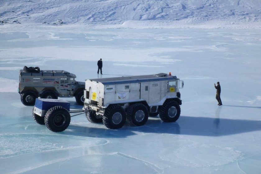 Вездеход-амфибия «Бурлак»