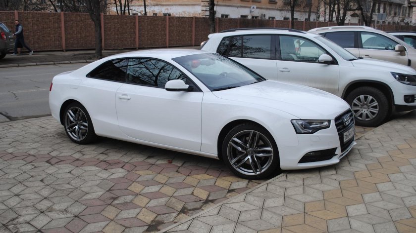 Audi a5 белая