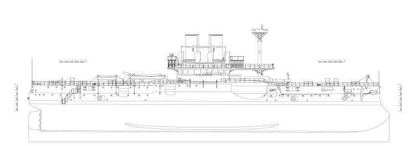 Броненосец Екатерина 2 схема