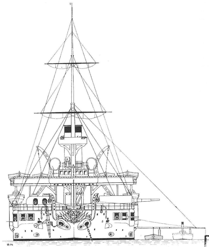 Барбетный броненосец «Екатерина II»