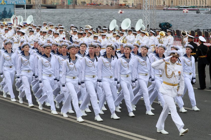 Парад ВМФ В Санкт-Петербурге 2022