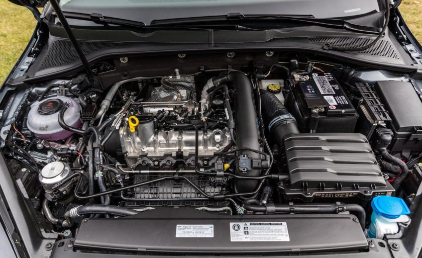 VW Golf 7 под капотом