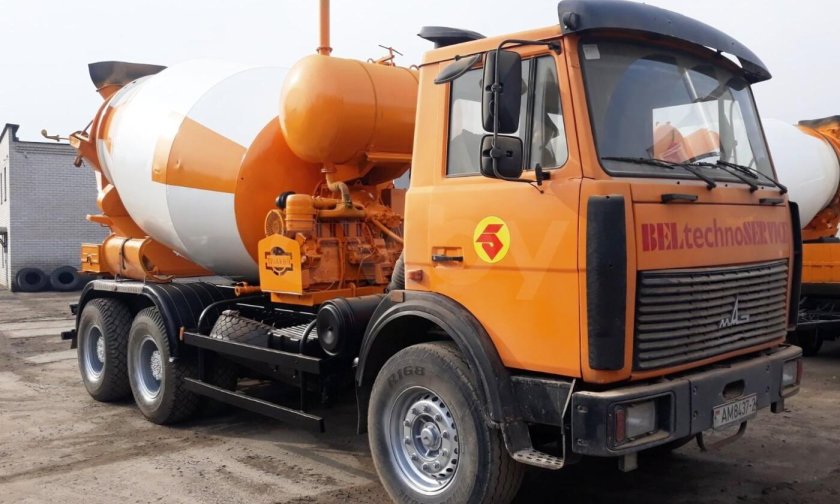 Бетоносмеситель камаз