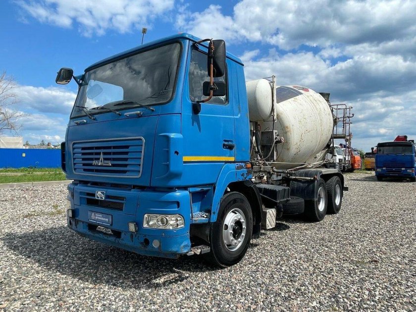 Бетономешалка синий