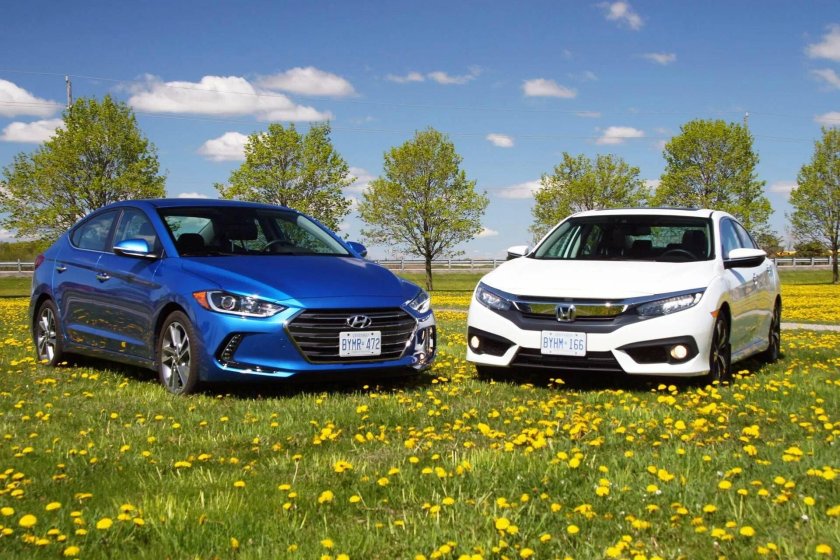 Honda Civic vs Hyundai