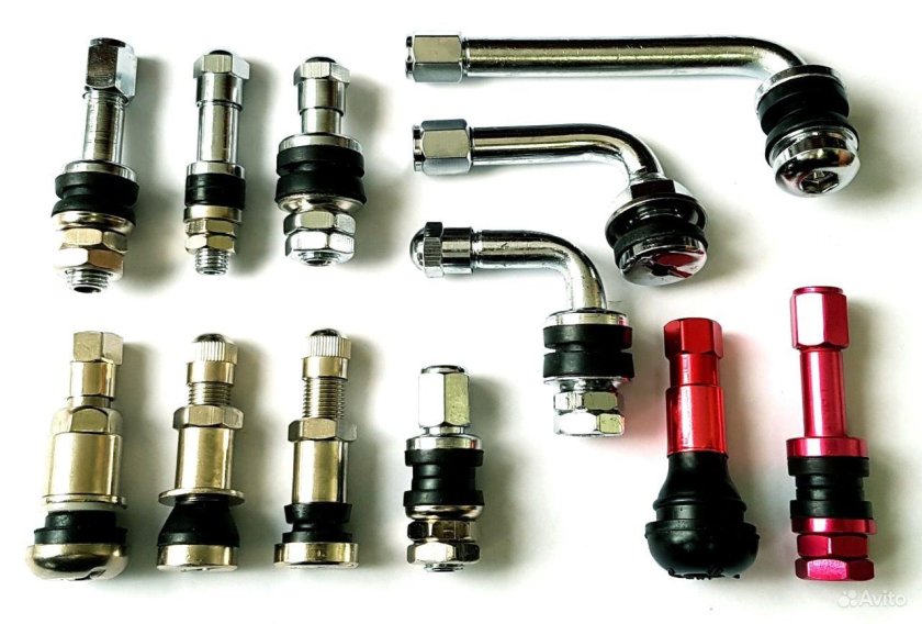 Вентиль для бескамерных шин с гайкой м20