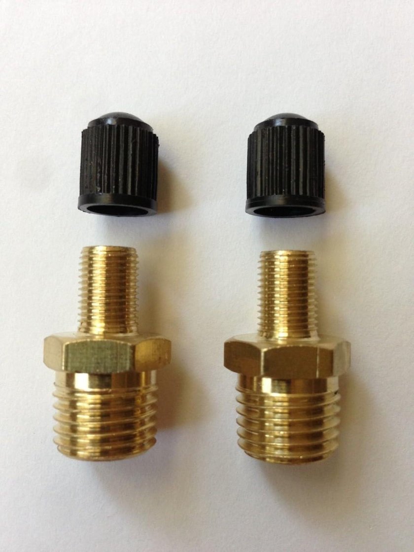 Клапан Шредера резьбовой 1/2 1/8"NPT