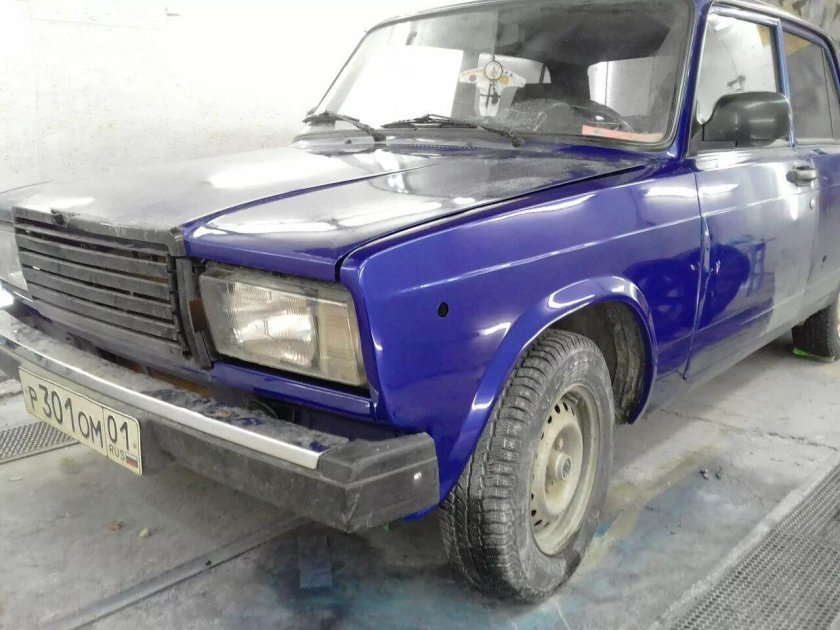 ВАЗ 2107 цвет Персей