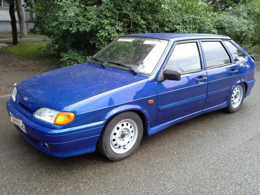 Лада 2114 синяя