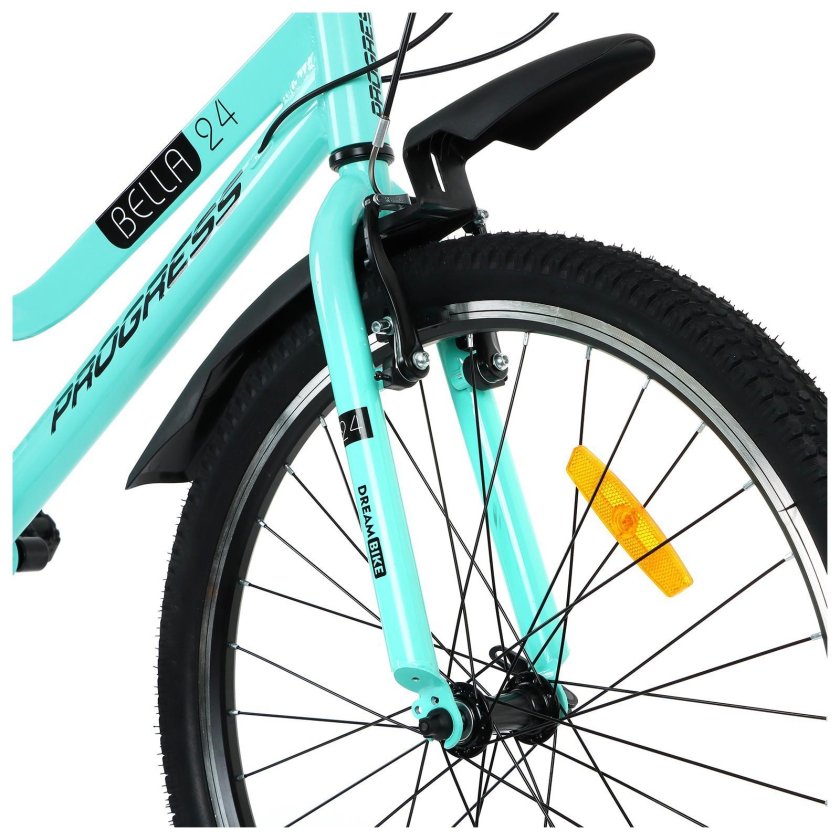 Велосипед 24" progress Ingrid Low Rus, цвет светло-зеленый, размер 13"