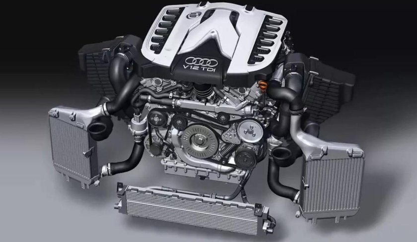 Ауди w12 двигатель