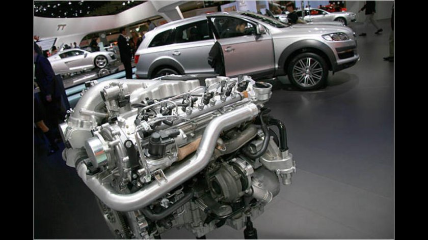 Audi q7 v12 TDI мотор