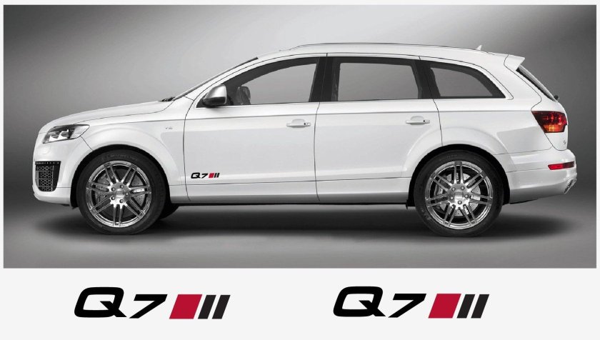 Audi q7 сбоку
