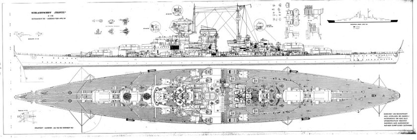 Бисмарк линкор 1939