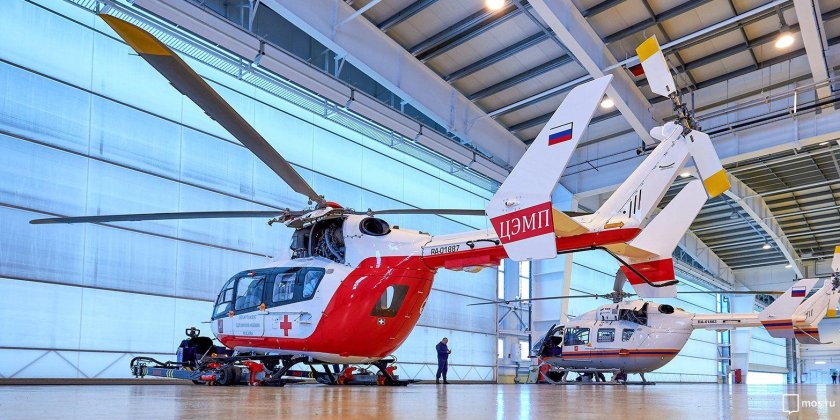 Вертолеты Московского авиационного центра