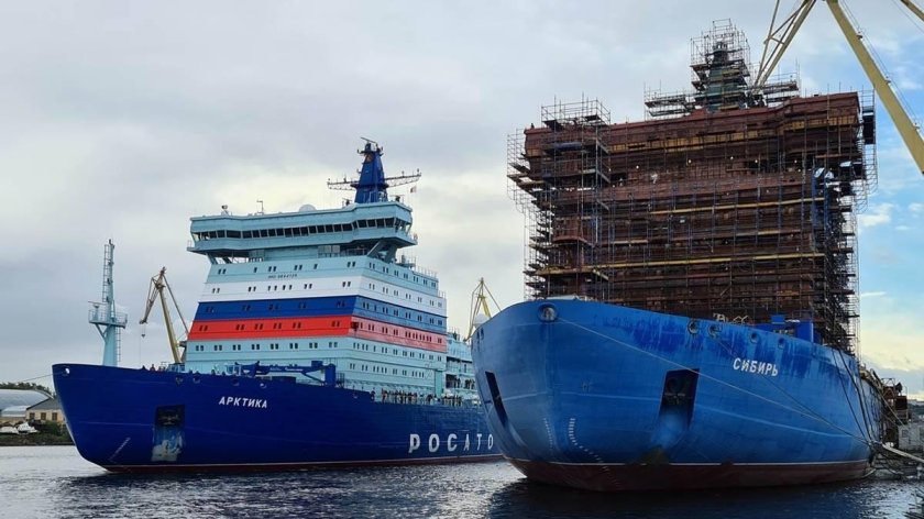 Российский атомный ледокол арктика проект