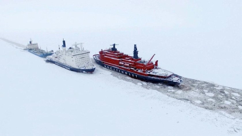 Атомный ледокол Чукотка