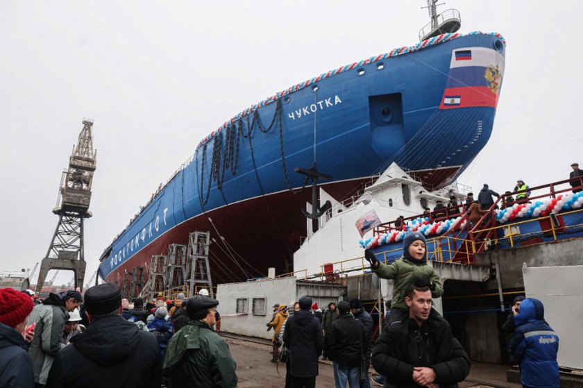 Новый атомный ледокол россии