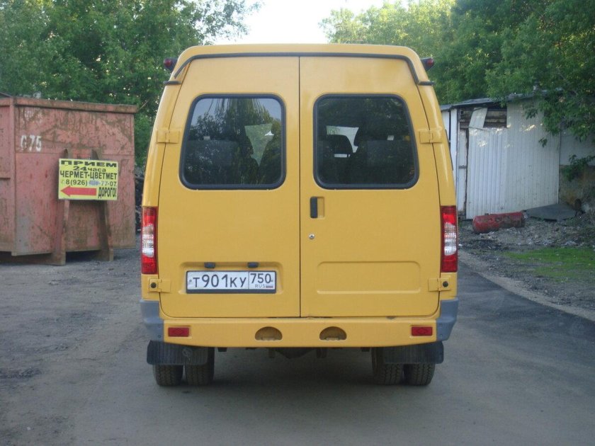 Газель 3221 желтая