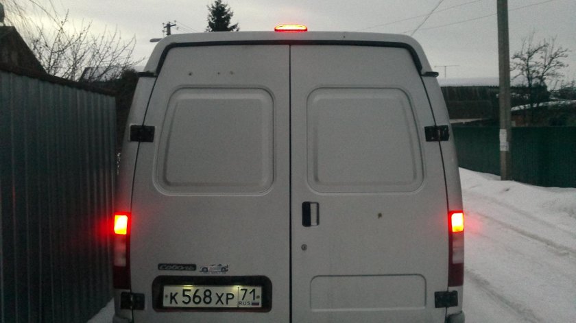 Газель 2705 ЦМФ сзади