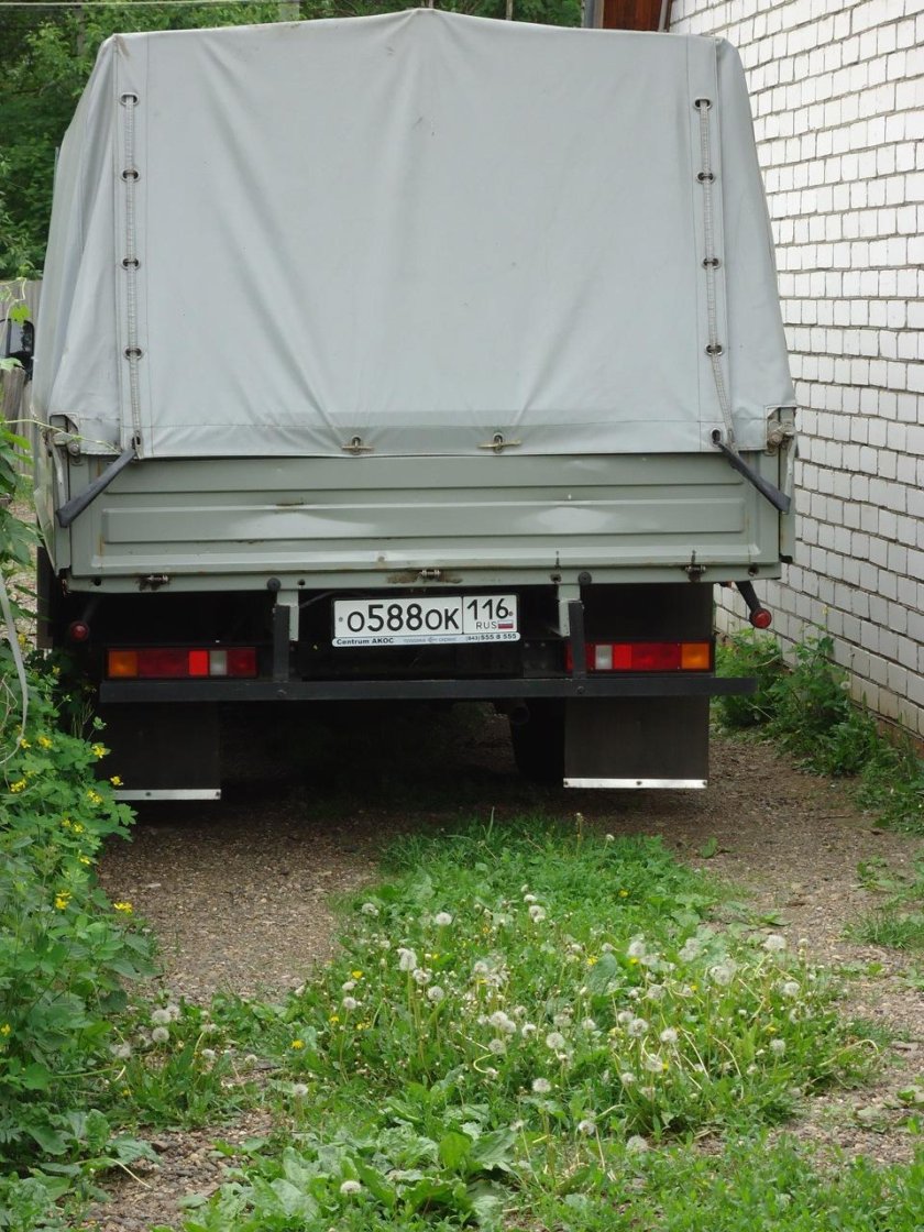 ГАЗ 3302 бортовой вид взде