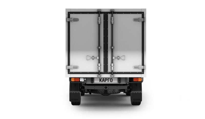 Исузу фургон вид сзади