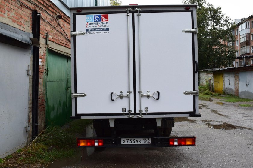 Газель Некст будка сзади