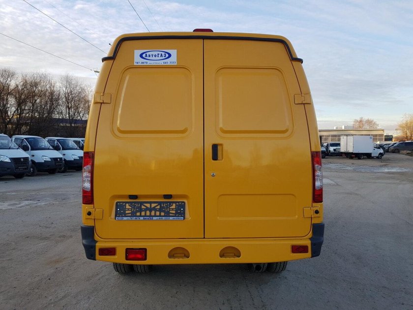 ГАЗ 2705 желтая