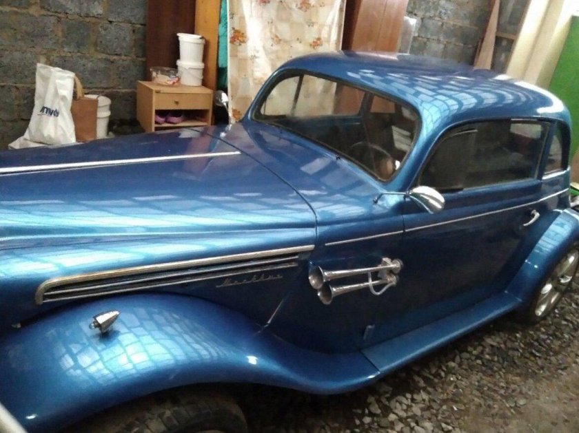 Москвич 401 синий