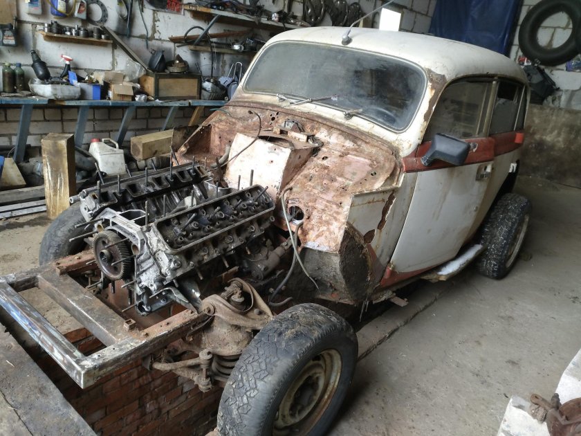 Москвич 401 шасси