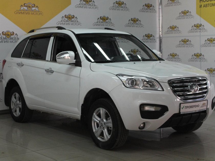 Лифан внедорожник белый