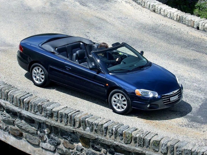 Chrysler sebring 2002 кабриолет
