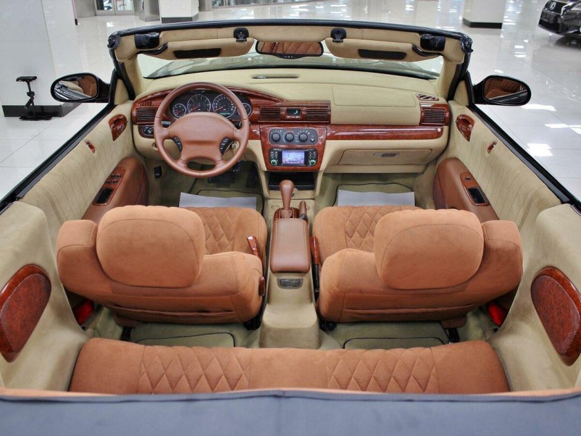 Салон Крайслер Себринг кабриолет