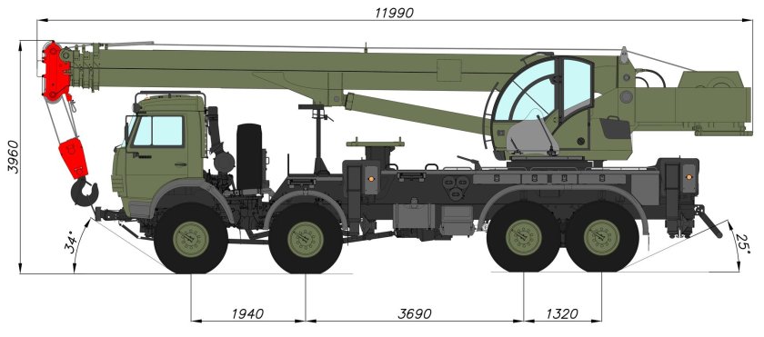 КАМАЗ 63501 КС 55729-7м