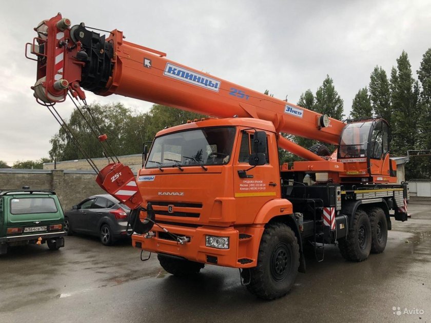 Кран КАМАЗ 55713 5к4